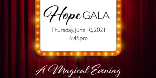 Hope Gala 2021, A Magical Evening with CYP