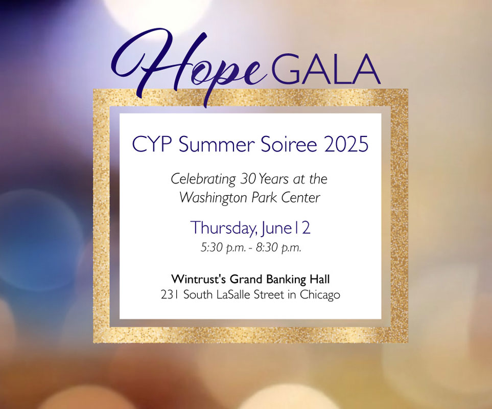 CYP Summer Soiree 2025 invitation